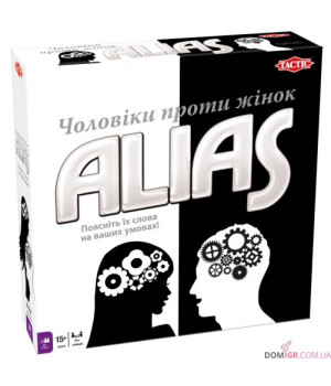 Настільна гра Alias ( еліас) Чоловіки проти жінок