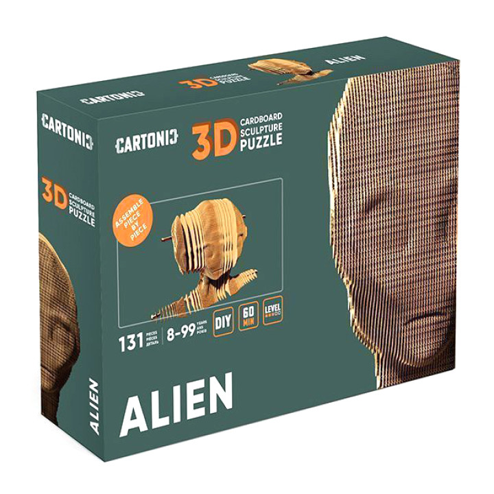 Картонний конструктор Cartonic 3D Puzzle ALIEN