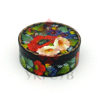 Шкатулка кругла