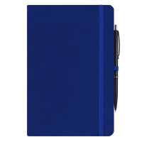 Записна книжка А5 (130х202), 64 арк., крем, кліт, обкл. шт.шк. Vintage на гумці з петлею, зелена