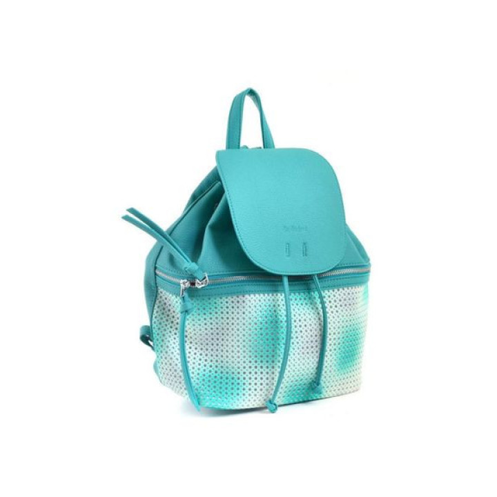 Сумка-рюкзак "YES Weekend" /554177/ зелена, 29*25*17см 