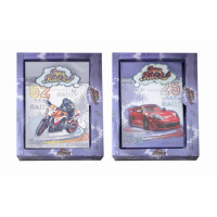 Блокнот A6 "WB" /6040/ Crazy Race, з глітер., у тонк. кор. 