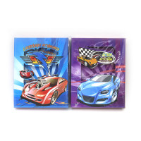 Блокнот WB 4025 А6 з глітер у тонк. короб "Street Racing" 