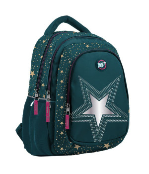 Рюкзак молодіжний "Yes" /558267/ T-22 "Star" бірюзовий,срібло