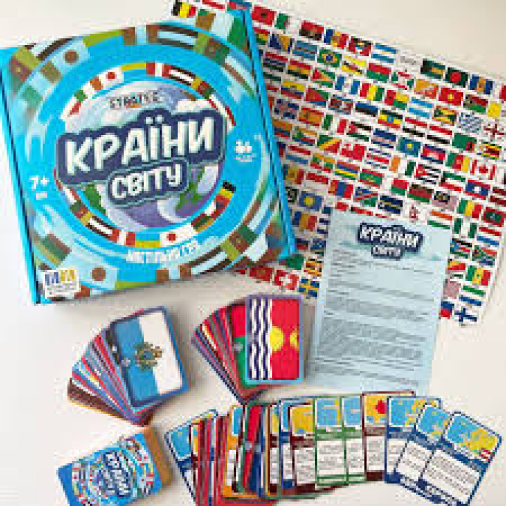 Настільна Гра Strateg країни світу