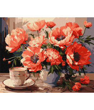 Розпис по номерах. КНО 3263 "Букет із маками"