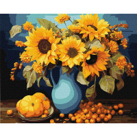 Набір для розпису по номерах. "Соняшникова гармонія"