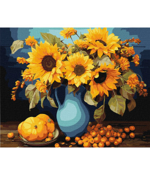 Набір для розпису по номерах. "Соняшникова гармонія"