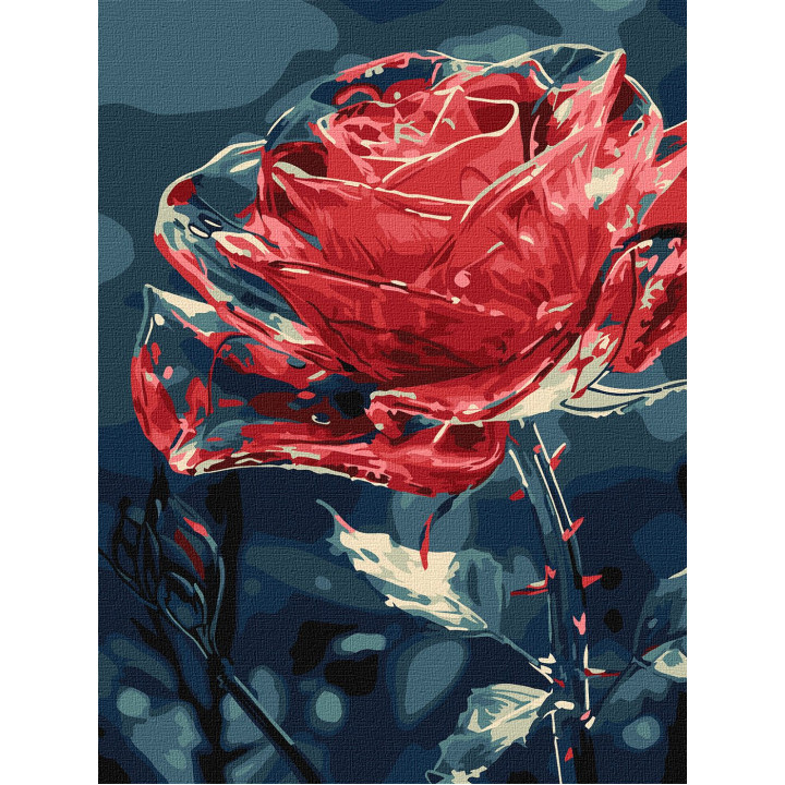 Набір для розпису по номерах "Кришталева квітка"