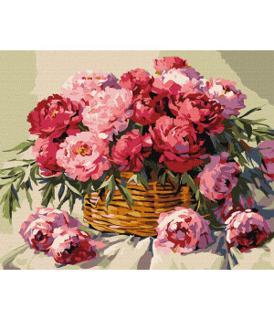 Набір для розпису по номерах "Мелодія цвітіння" 40x50см Набір для розпису по номерах "Мелодія цвітіння" 40x50см