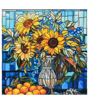 Алмазна картина Strateg Сонце у вазі