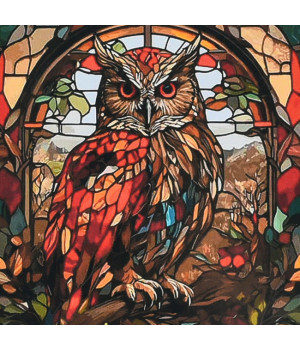 Алмазна картина Strateg Погляд мудрості