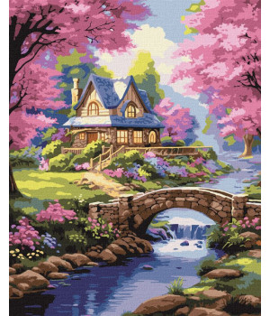 Розпис по номерах. КНО 6343 Будиночок у квітах