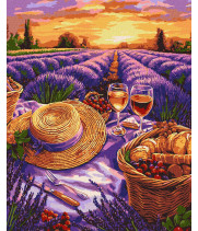 Набір для розпису по номерах "Пурпуровий горизонт"