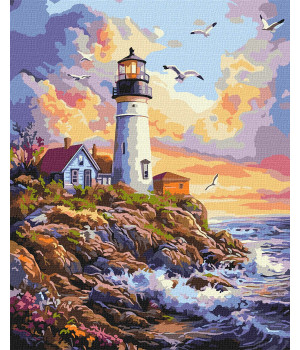 Набір для розпису по номерах "Приморський спокій"