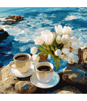 Набір для розпису по номерах "Морська кава"