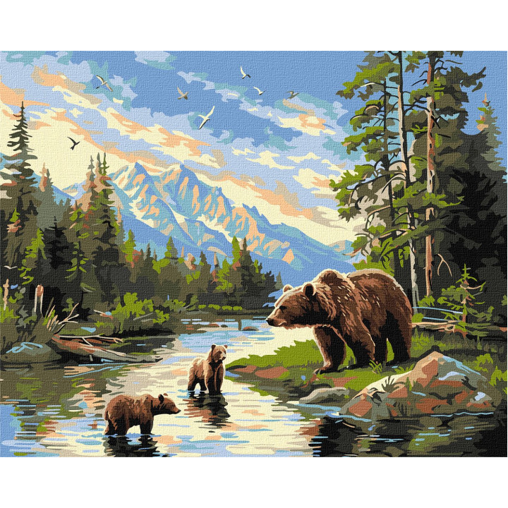 Розпис по номерах. КНО 6630 "Ведмедиця і ведмежата"