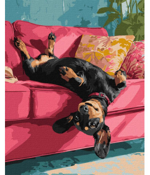 Набір для розпису по номерах "Диванна радість" Набір для розпису по номерах "Диванна радість"