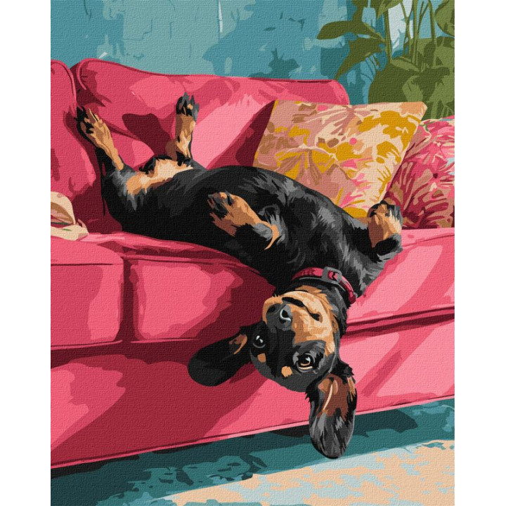 Набір для розпису по номерах "Диванна радість"