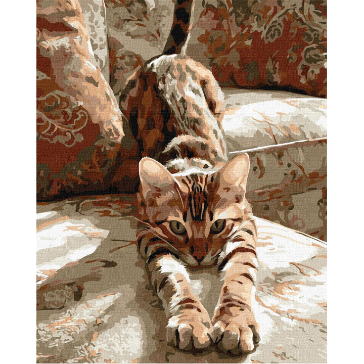 Набір для розпису по номерах "Ранкова розминка"