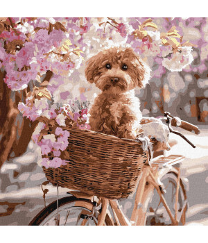 Набір для розпису по номерах "Квіткова поїздка"