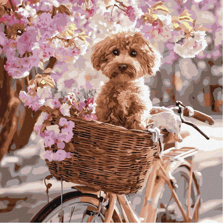 Набір для розпису по номерах "Квіткова поїздка"