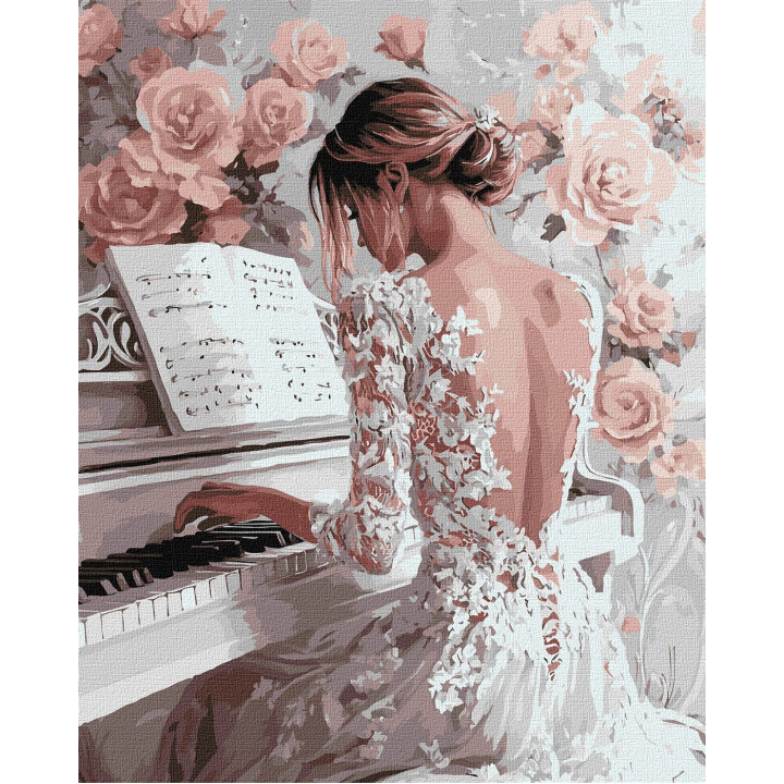 Набір для розпису по номерах "Елегантний етюд"