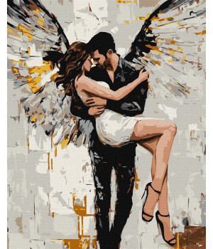 Набір для розпису по номерах "Її спасіння з фарбами металік extra" Набір для розпису по номерах "Її спасіння з фарбами металік extra"