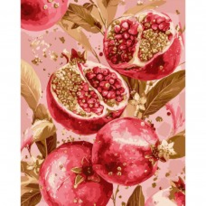 Картина за номерами SANTI "Золотий гранат"