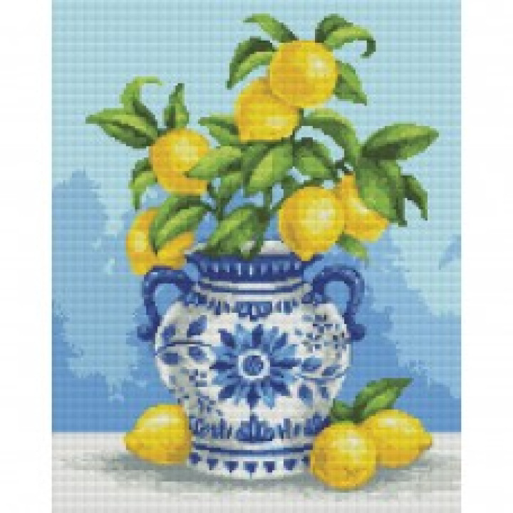 Алмазна мозаїка SANTI "Лимонний букет"