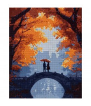 Алмазна мозаїка SANTI "Осіння романтика"