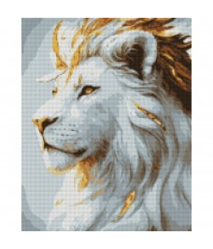 Алмазна мозаиїка SANTI "Білий лев"