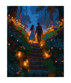 Картина за номерами SANTI "Романтична прогулянка" Картина за номерами SANTI "Романтична прогулянка"