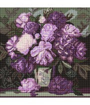 Набір з алмазною мозаїкою "Мелодія пелюсткових барв"