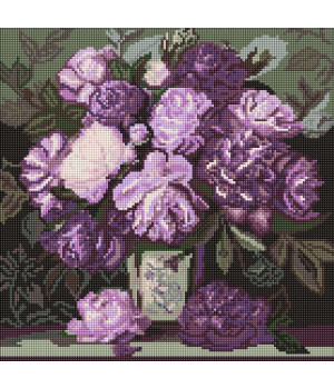 Набір з алмазною мозаїкою "Мелодія пелюсткових барв"