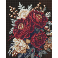 Набір з алмазною мозаїкою "Квітковий спокій"