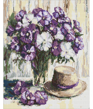 Набір з алмазною мозаїкою "Квітковий натюрморт"