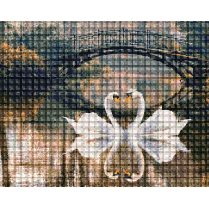 Набір з алмазною мозаїкою AMO 7410 "Романтична історія"