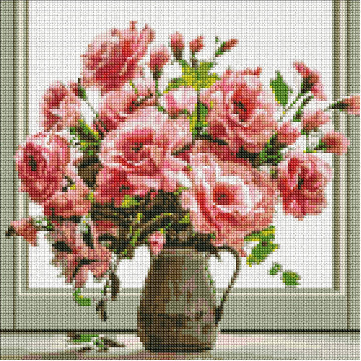 Набір з алмазною мозаїкою AMO 7863 "Аромат букета"