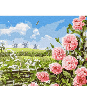 Картина за номерами - Ніжність полів ©Аlessandro Remi