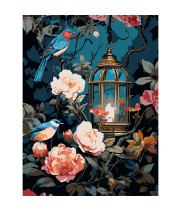 Картина за номерами Strateg Квіткова ніч