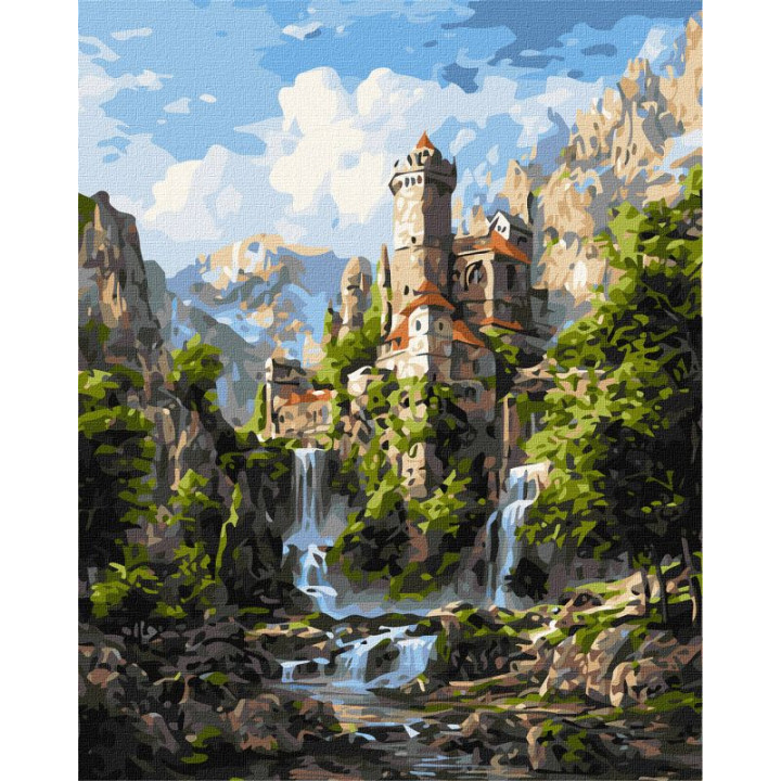 Набір для розпису по номерах "Таємниці скель"