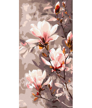 Набір для розпису по номерах "Квітуча Магнолія"