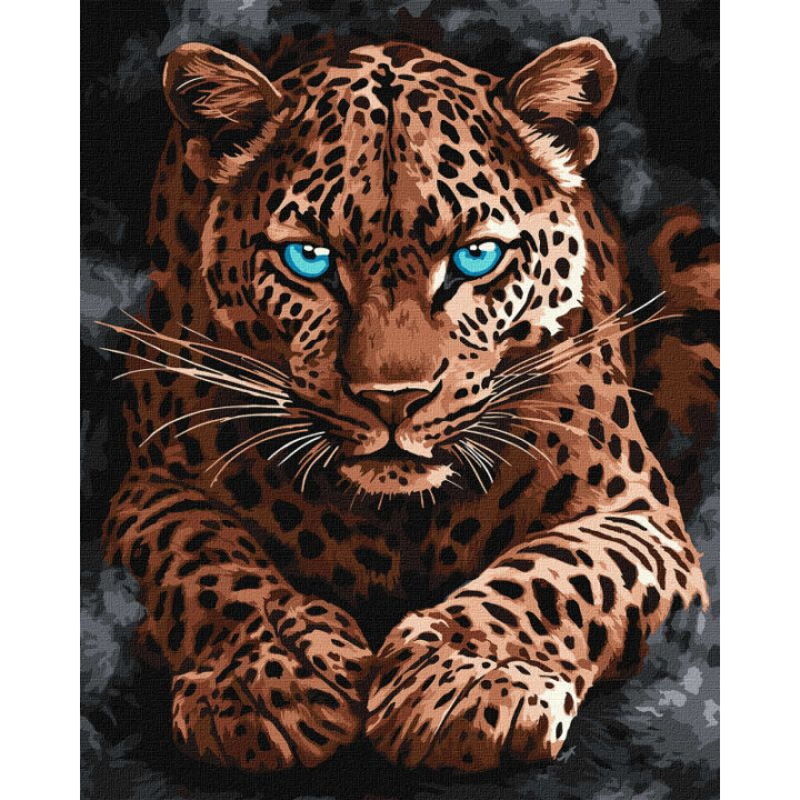 Набір для розпису по номерах "Дикий гепард"