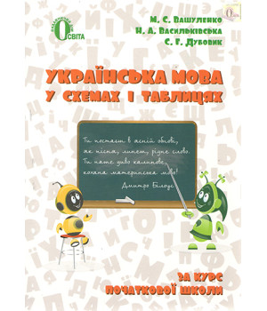 Українська мова в схемах і таблицях. 2-4 клас