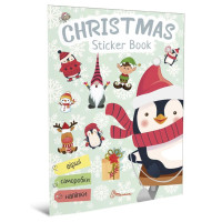 Christmas Sticker Book. Ялинка