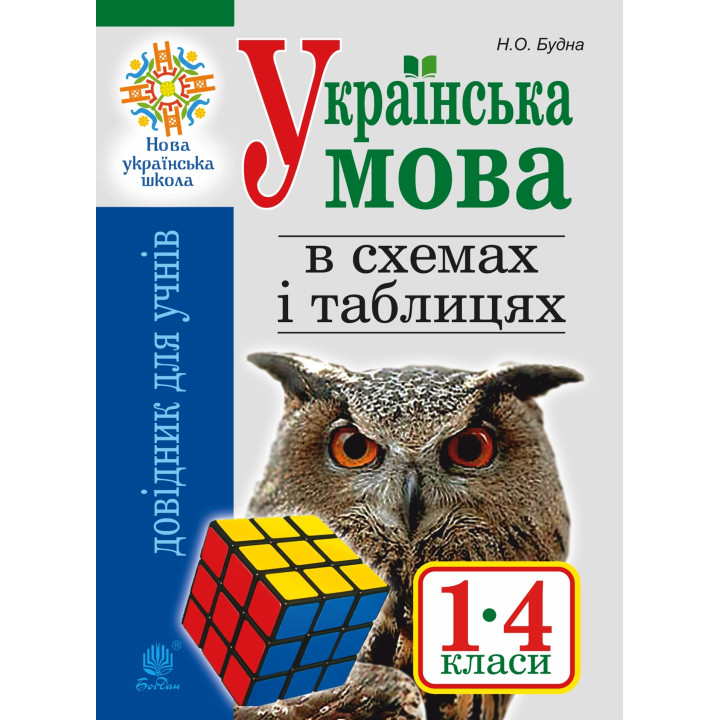Електронна книга Українська мова в схемах і таблицях. Довідник учня 1-4 кл. Вид. 2-ге, переробл. та доп. НУШ