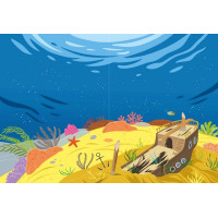 У морі. Прикольні наліпки. 50 наліпок