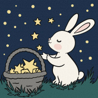 Картина за номерами - Ловець зірок