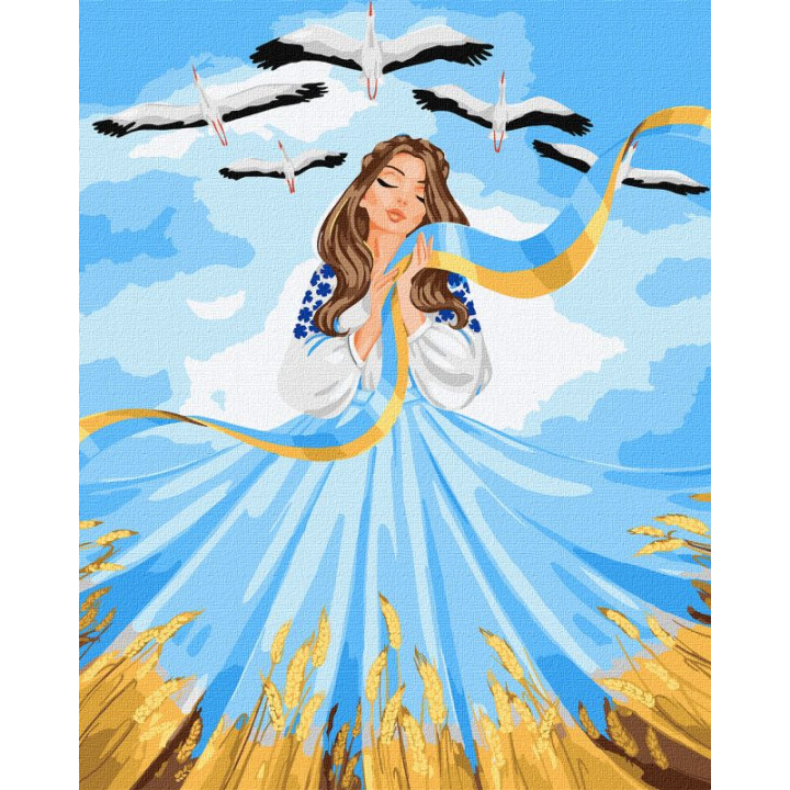 Картина за номерами - Все буде Україна